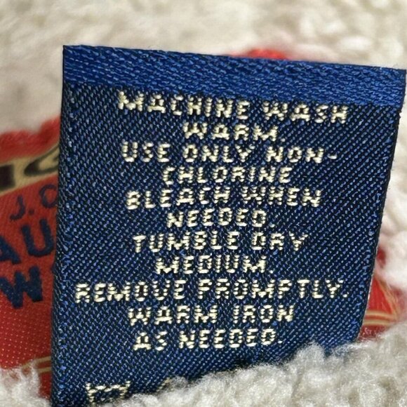 Big Mac Shirt Jacket Mens XL Blue Plaid Sherpa Lined Flannel Workwear Warm - Picture 6 of 12